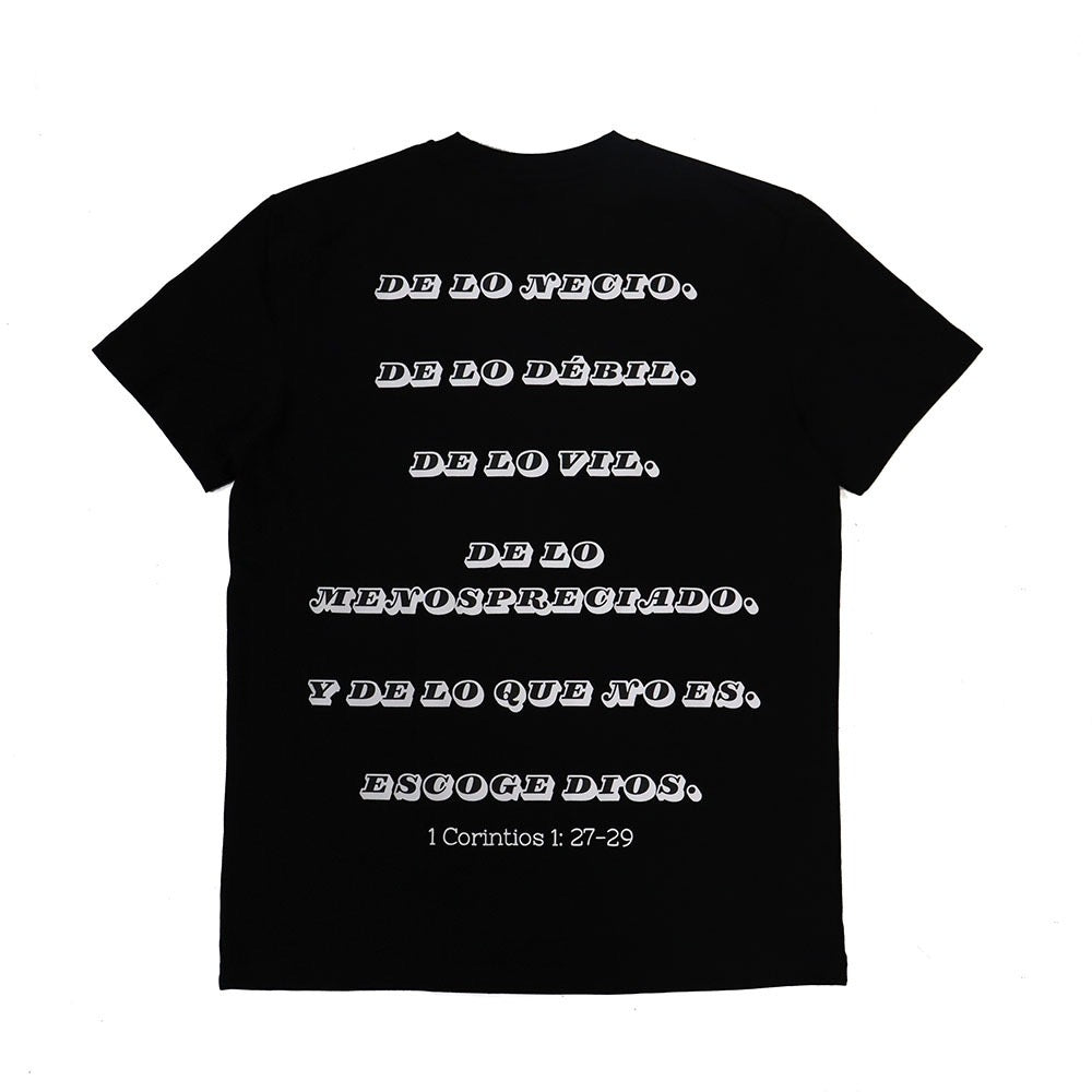 Underratedfire Black Tee 1 Cor 1: 27-29