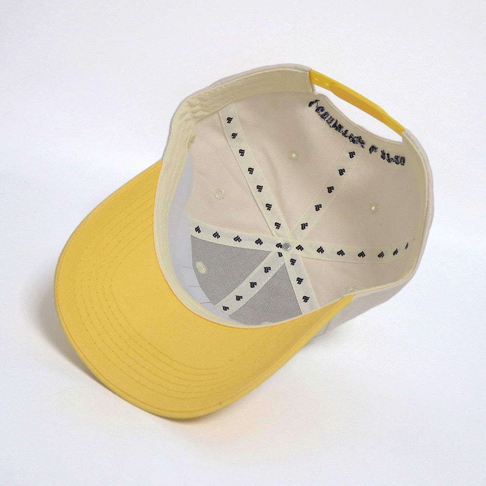 “RENACER” Yellow and Cream Snapback