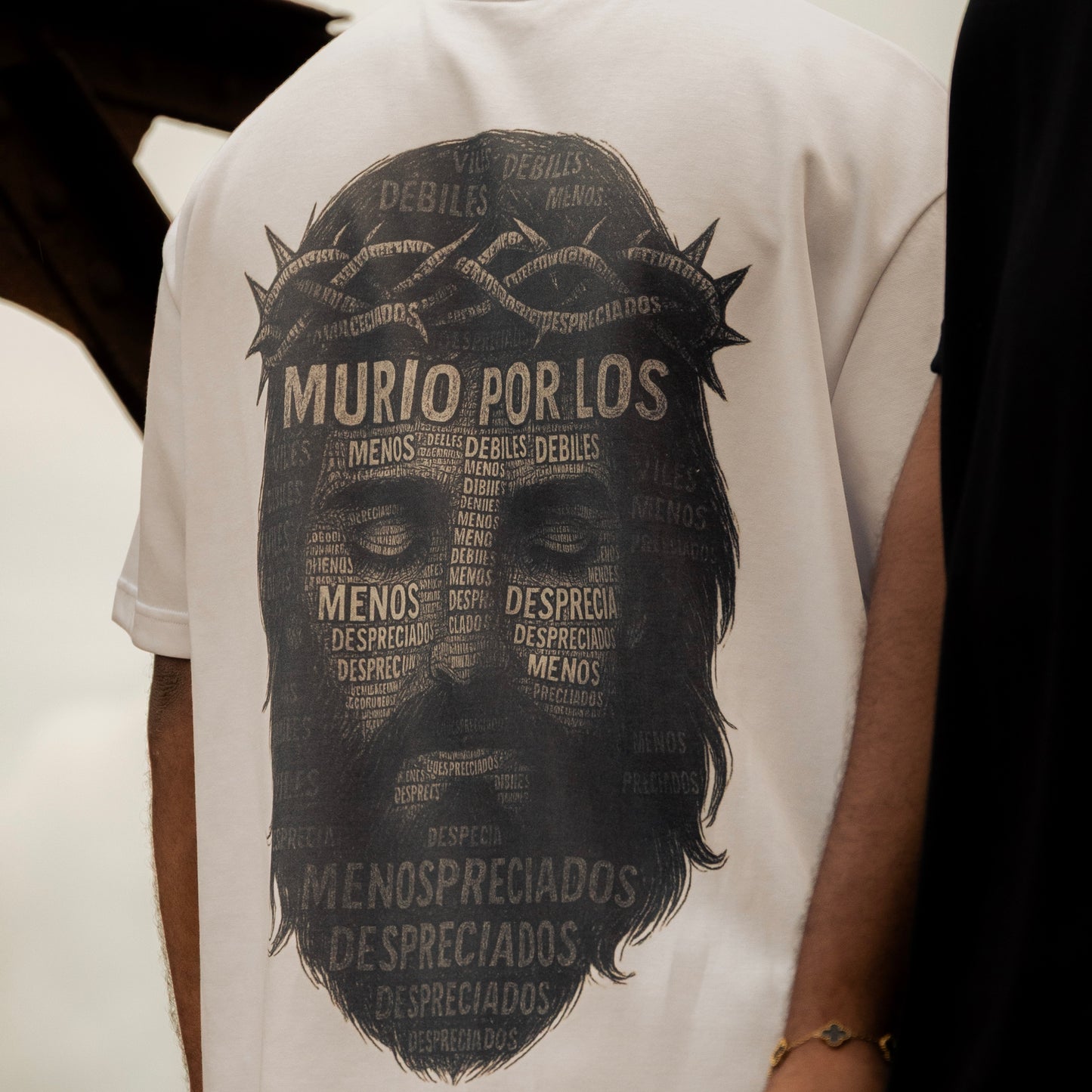 “Murió por ti” White Tee