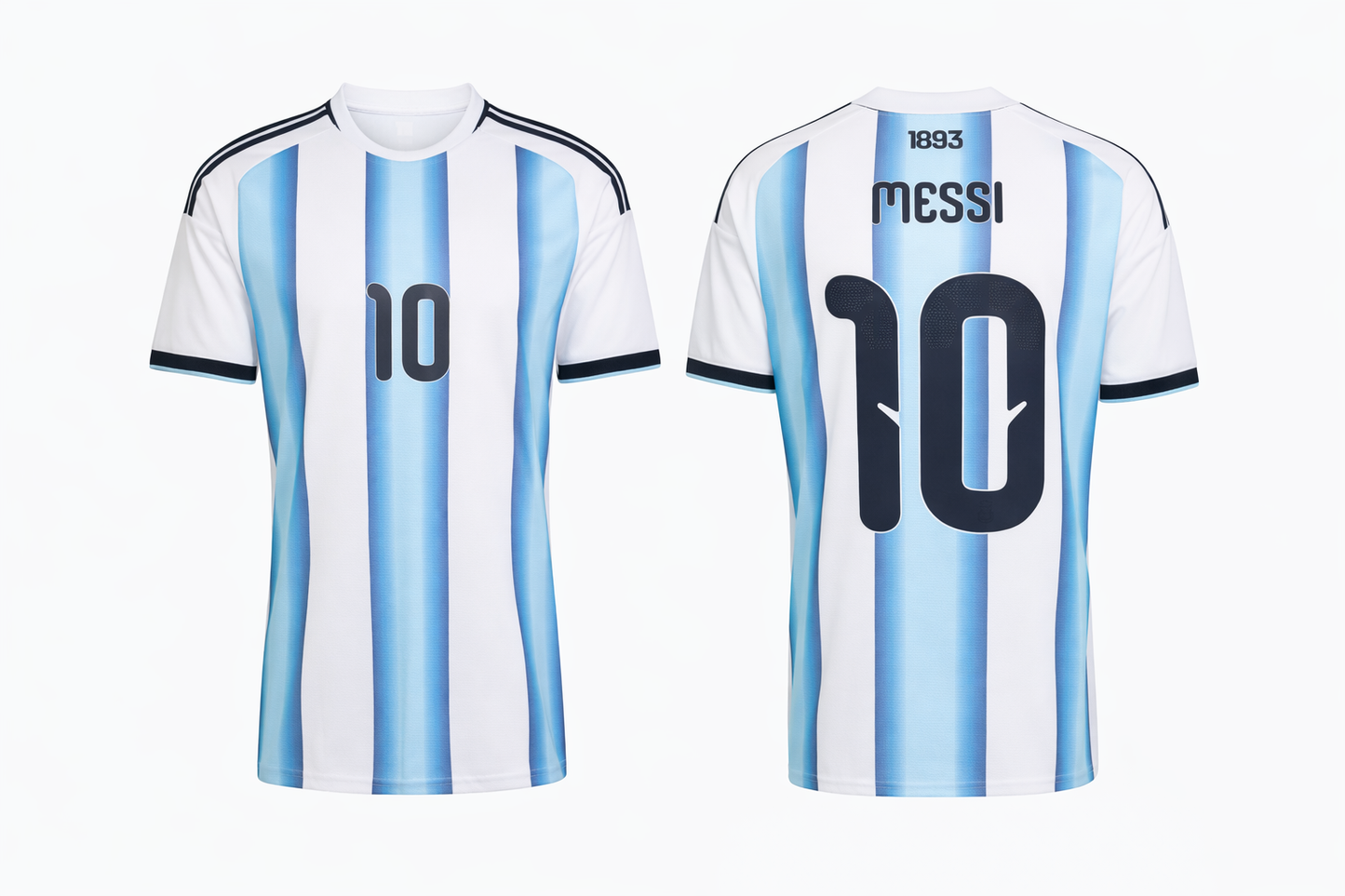Camiseta deportiva - Estilo Soccer – Diseño inspirado en Argentina