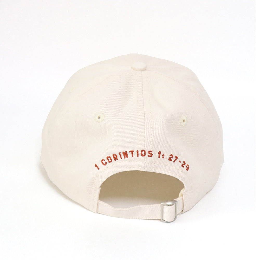 “Escogidos por Gracia” beige cap