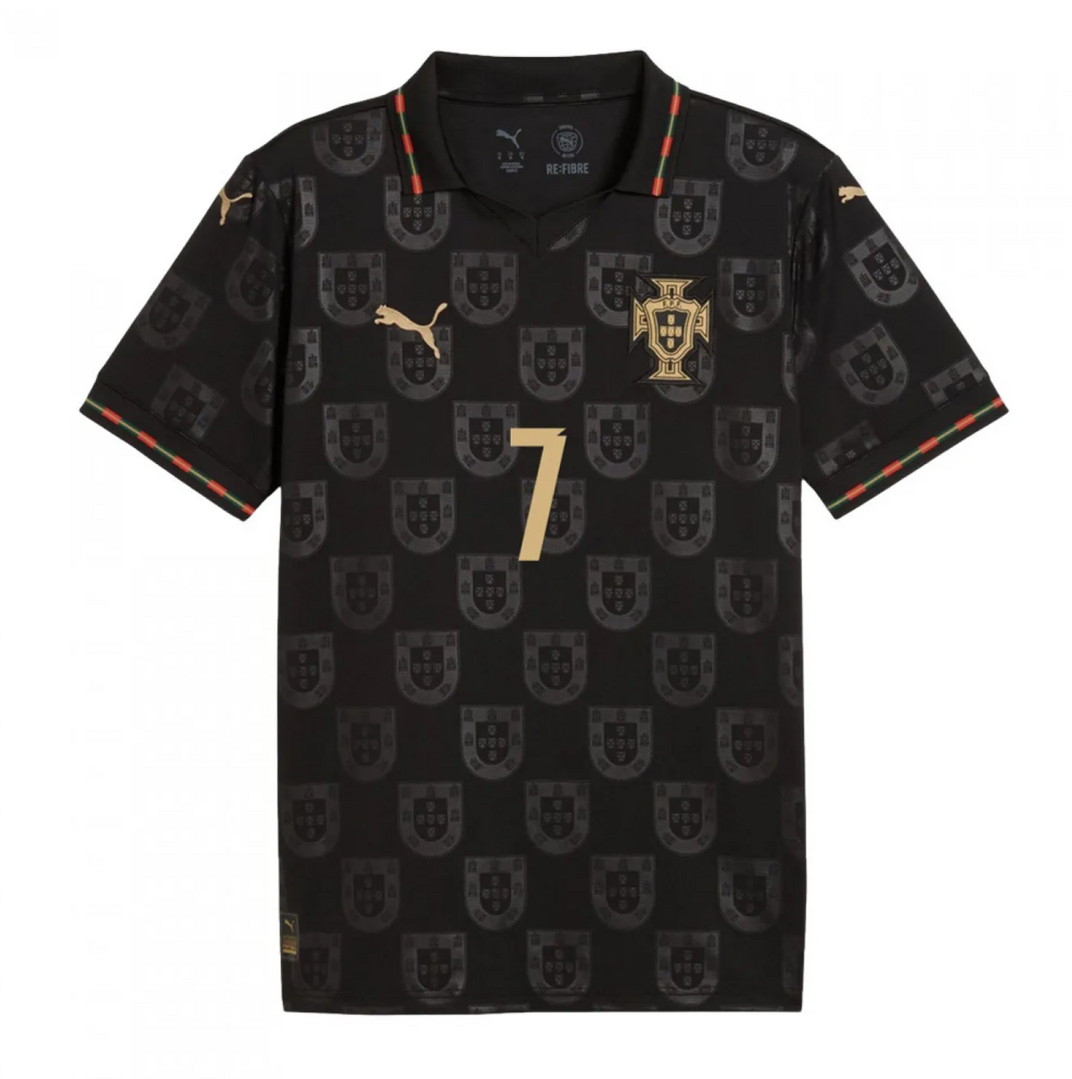 Jersey de Portugal Negra Mundial 2026