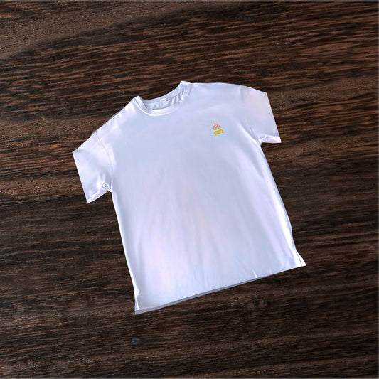 Underratedfire “RR” White Tee