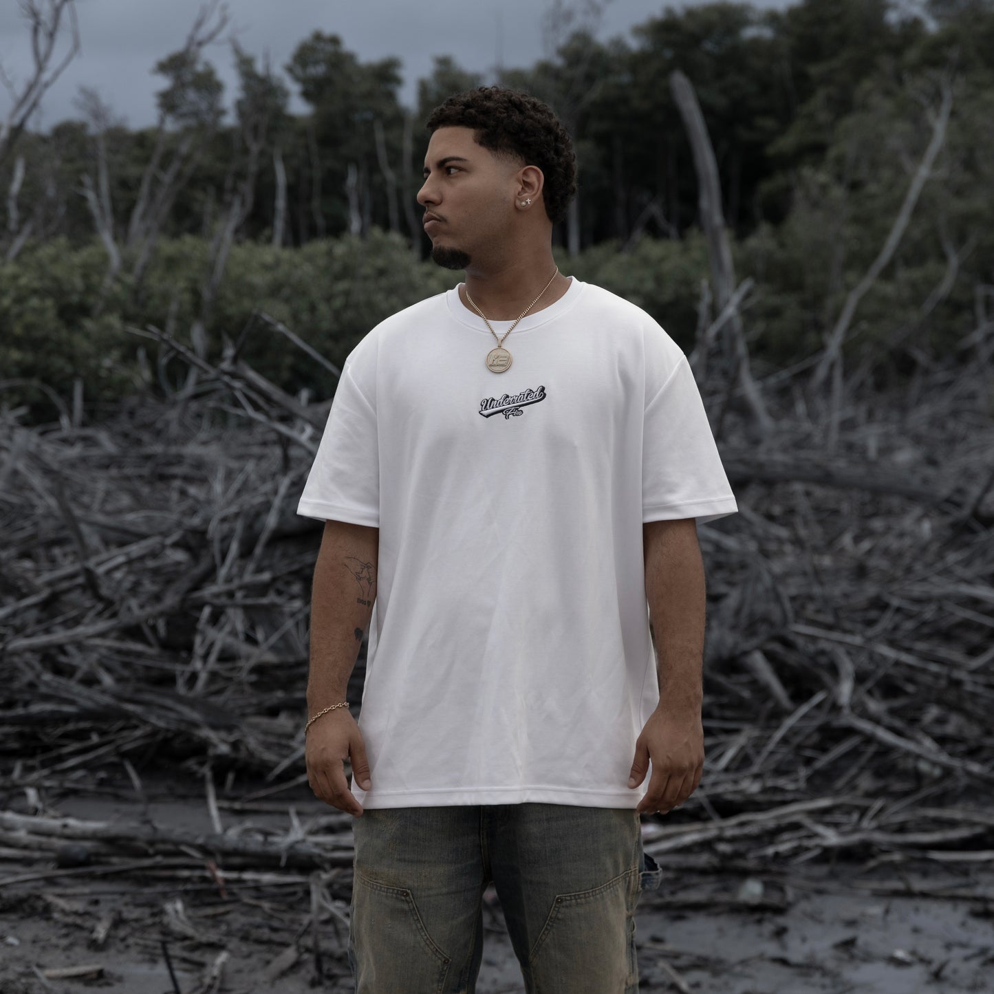 “Murió por ti” White Tee