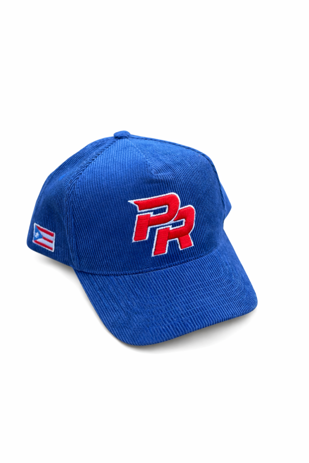 Puerto Rico “Boricua” Blue Corduroy Cap