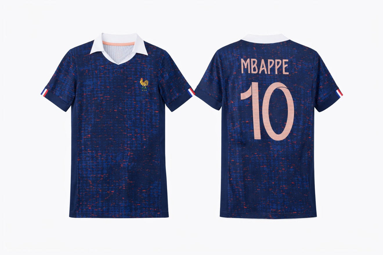 Camiseta deportiva - Estilo Soccer – Diseño inspirado en Francia