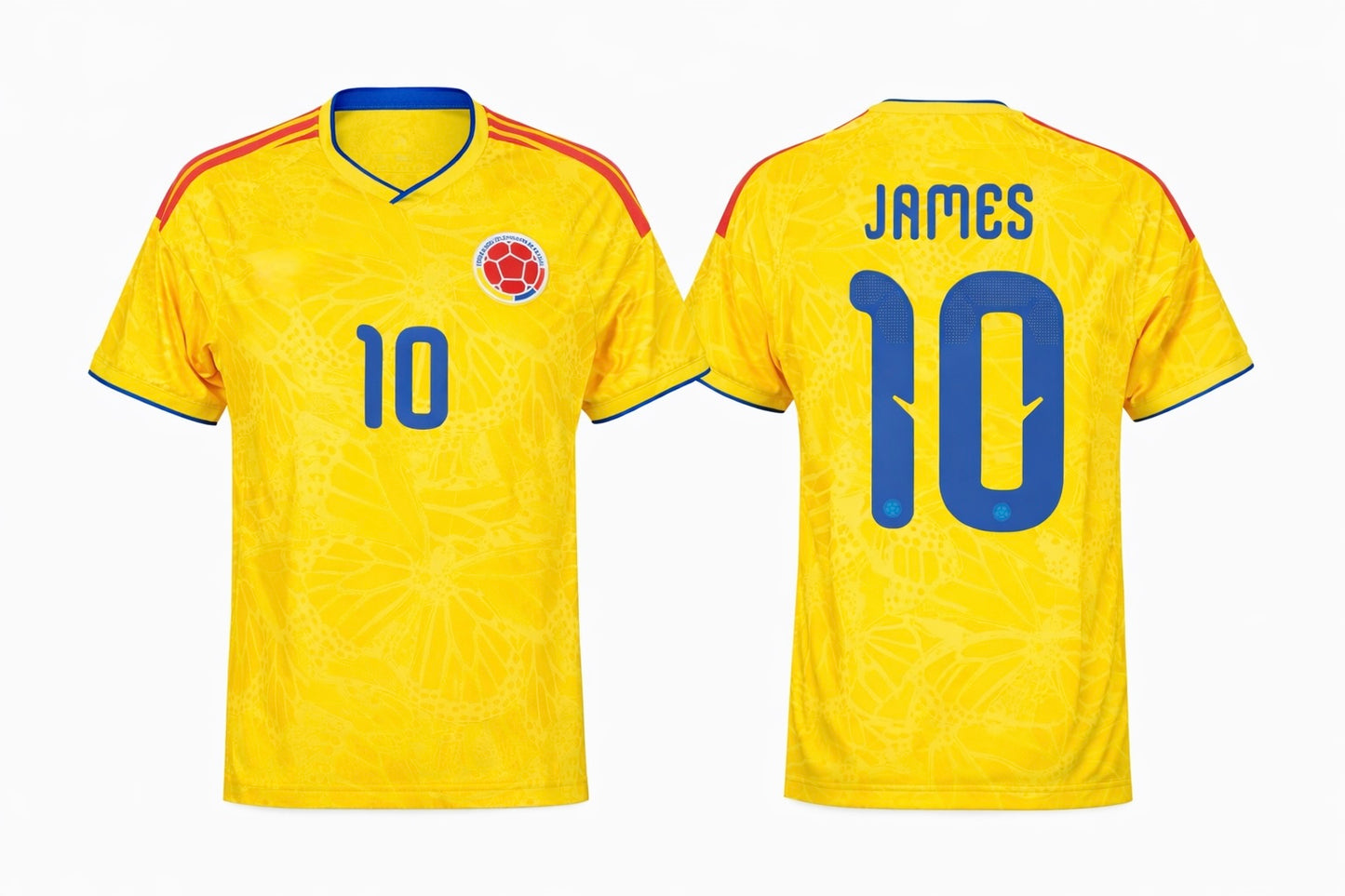 Camiseta deportiva - Estilo Soccer – Diseño inspirado en Colombia